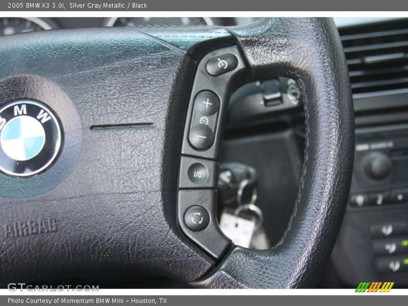 Silver Gray Metallic / Black 2005 BMW X3 3.0i