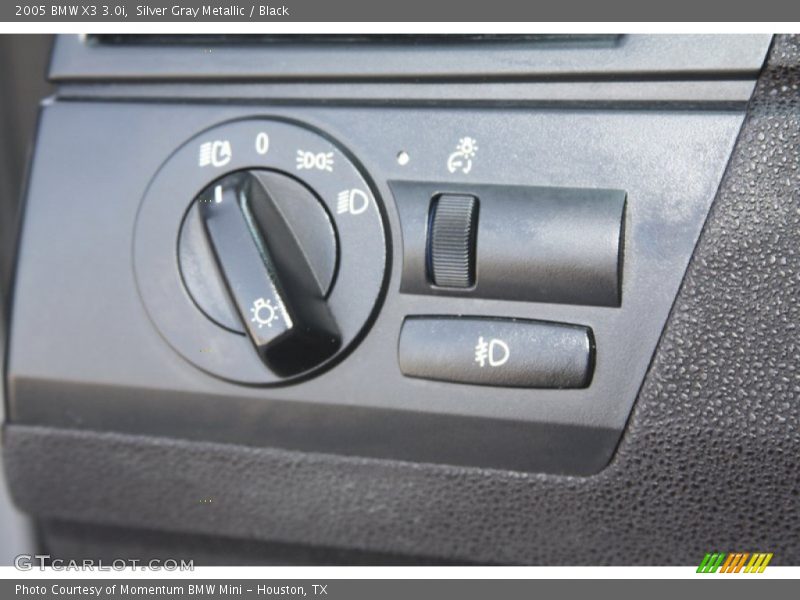 Silver Gray Metallic / Black 2005 BMW X3 3.0i