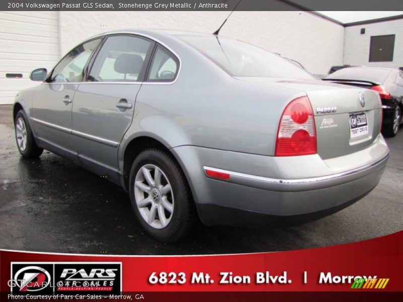 Stonehenge Grey Metallic / Anthracite 2004 Volkswagen Passat GLS Sedan