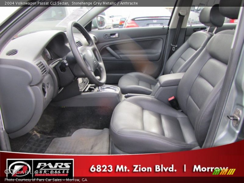Stonehenge Grey Metallic / Anthracite 2004 Volkswagen Passat GLS Sedan