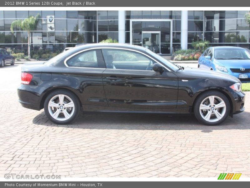 Jet Black / Black 2012 BMW 1 Series 128i Coupe
