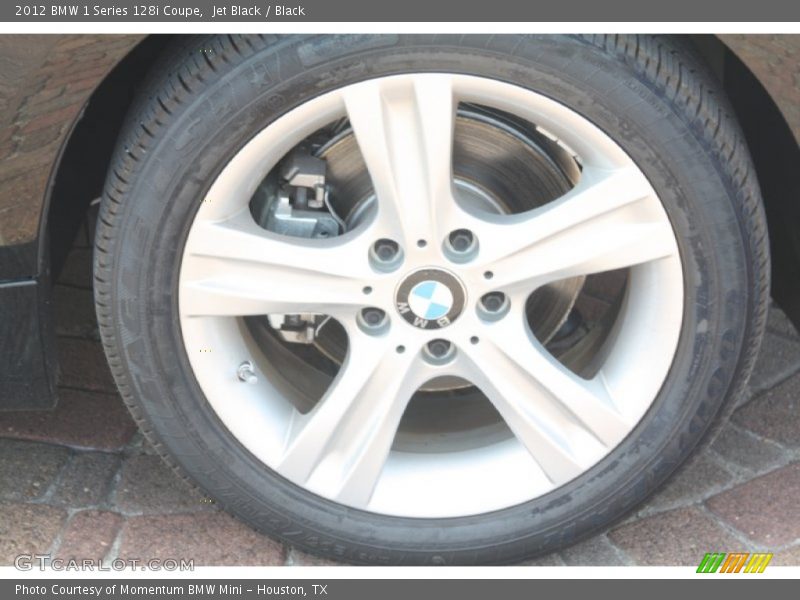 Jet Black / Black 2012 BMW 1 Series 128i Coupe