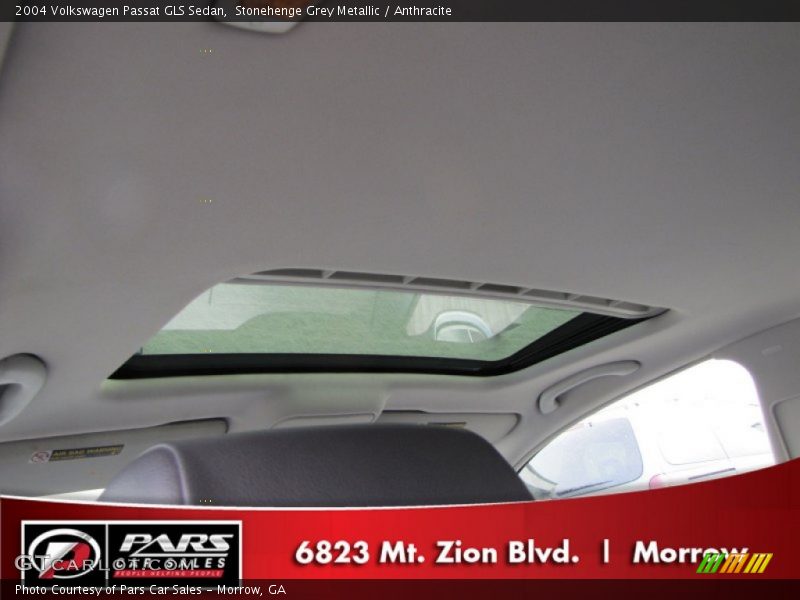 Stonehenge Grey Metallic / Anthracite 2004 Volkswagen Passat GLS Sedan