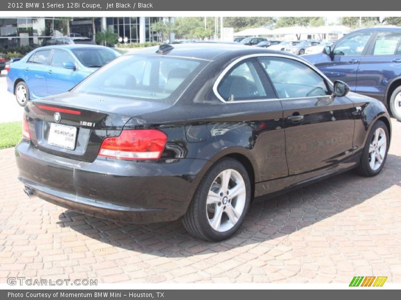 Jet Black / Black 2012 BMW 1 Series 128i Coupe