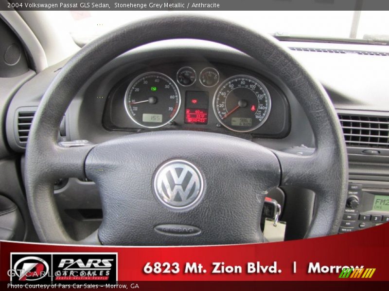 Stonehenge Grey Metallic / Anthracite 2004 Volkswagen Passat GLS Sedan