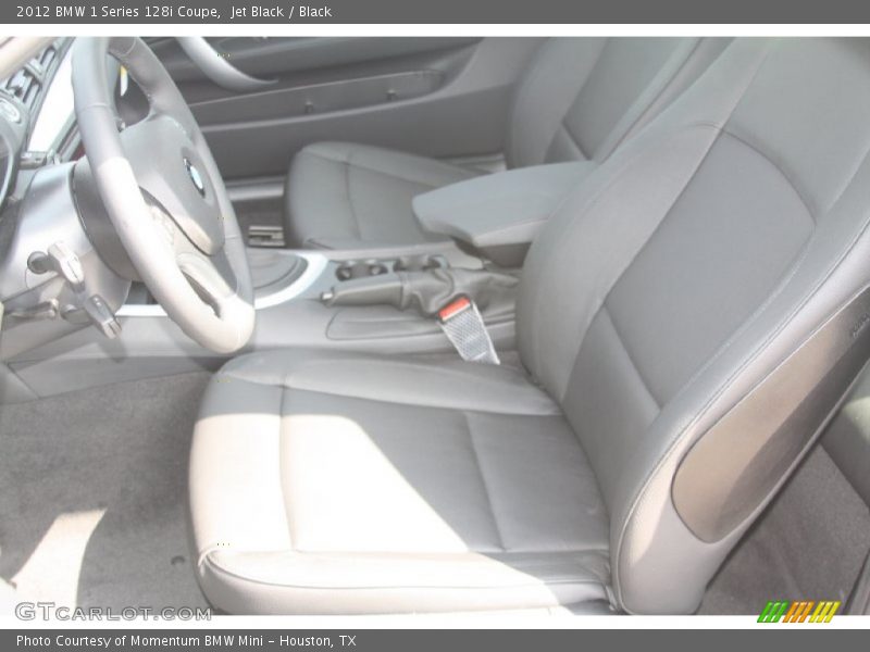 Jet Black / Black 2012 BMW 1 Series 128i Coupe