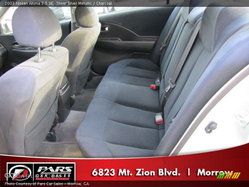 Sheer Silver Metallic / Charcoal 2003 Nissan Altima 3.5 SE