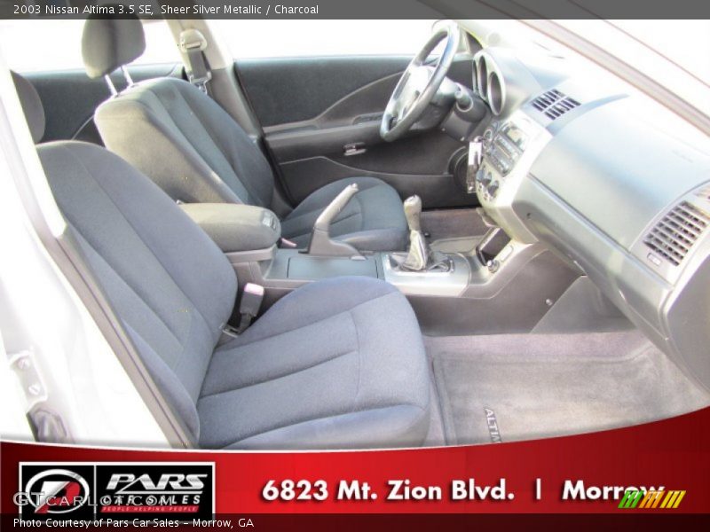Sheer Silver Metallic / Charcoal 2003 Nissan Altima 3.5 SE