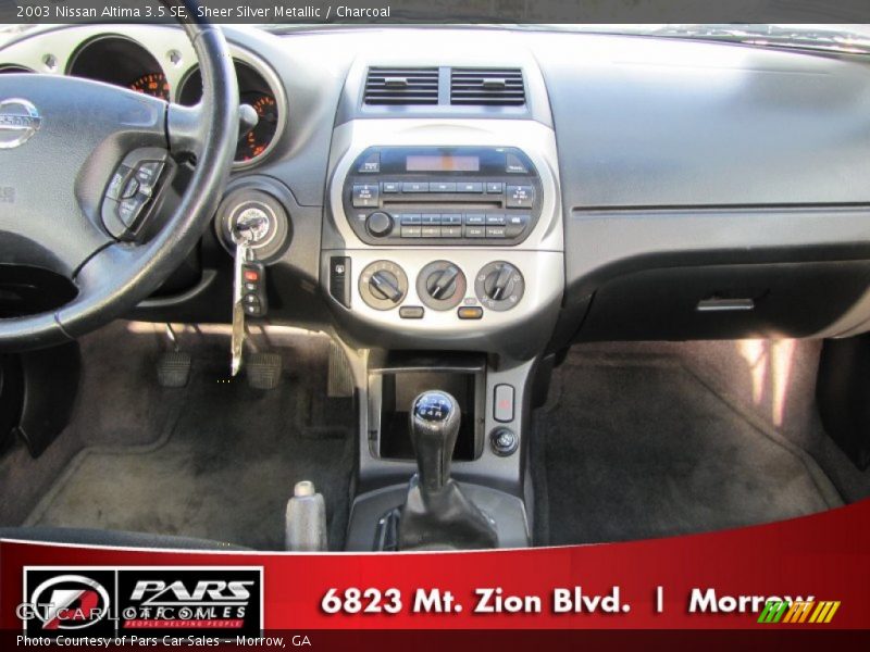 Sheer Silver Metallic / Charcoal 2003 Nissan Altima 3.5 SE