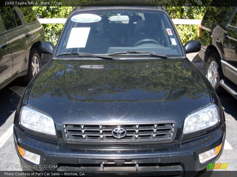 Black / Gray 1999 Toyota RAV4