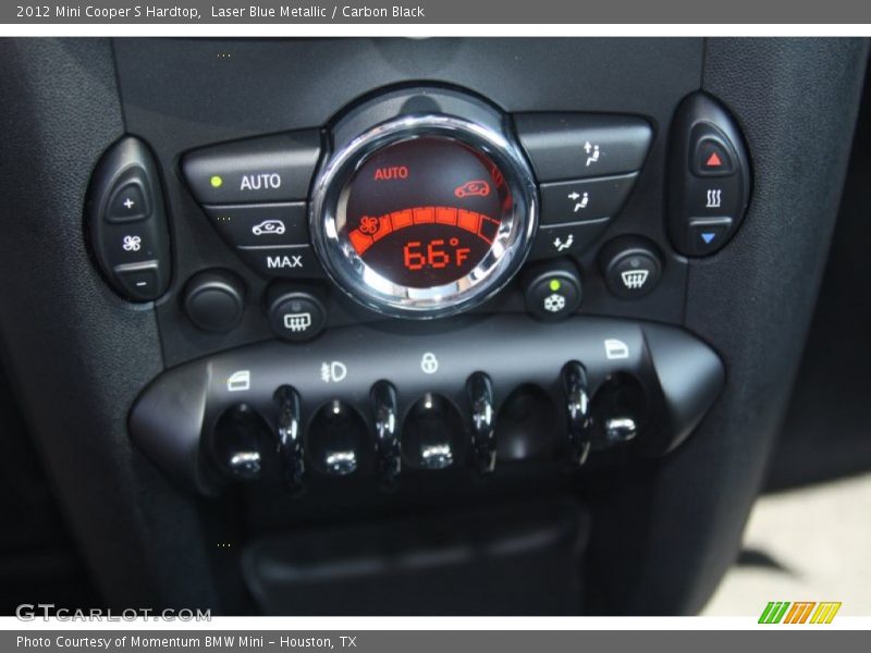 Laser Blue Metallic / Carbon Black 2012 Mini Cooper S Hardtop