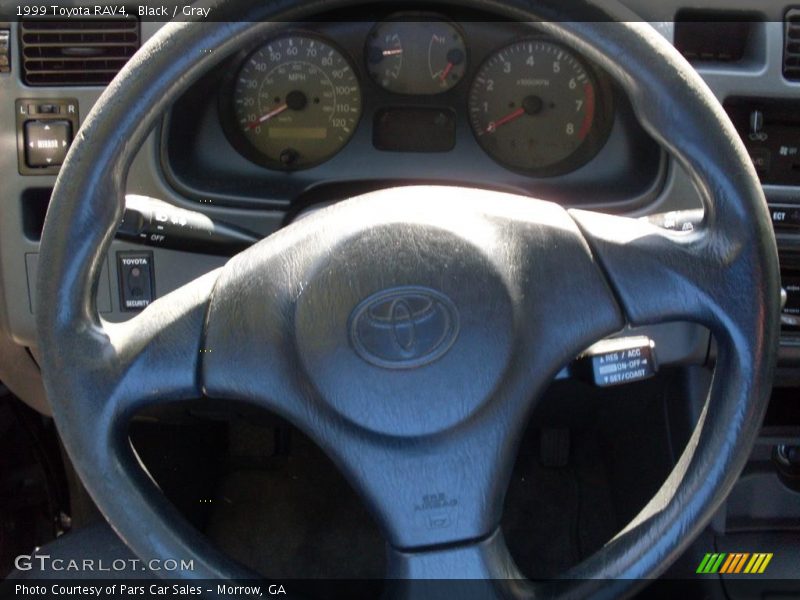 Black / Gray 1999 Toyota RAV4