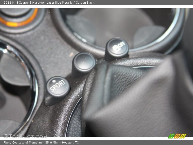 Laser Blue Metallic / Carbon Black 2012 Mini Cooper S Hardtop