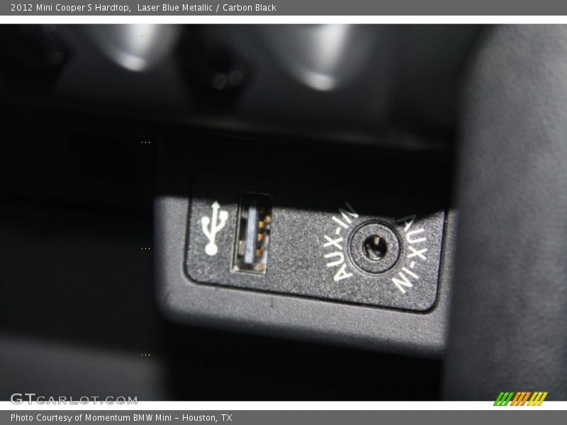 Laser Blue Metallic / Carbon Black 2012 Mini Cooper S Hardtop