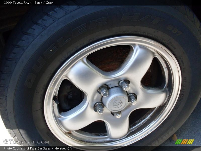 Black / Gray 1999 Toyota RAV4