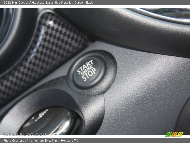 Laser Blue Metallic / Carbon Black 2012 Mini Cooper S Hardtop
