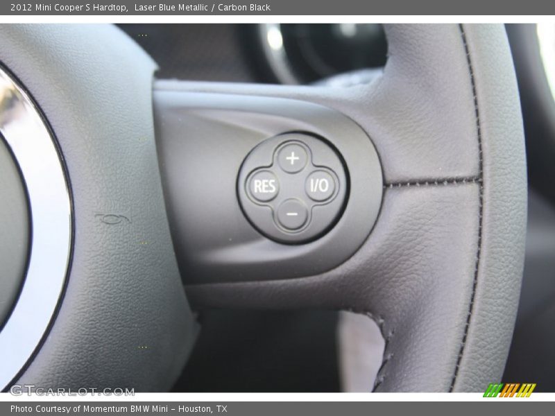 Laser Blue Metallic / Carbon Black 2012 Mini Cooper S Hardtop