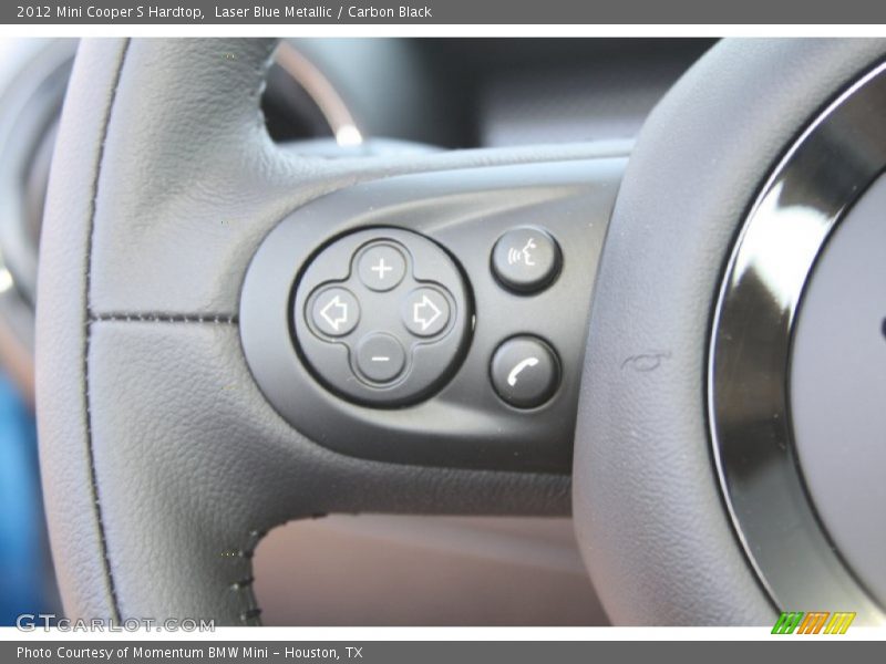 Laser Blue Metallic / Carbon Black 2012 Mini Cooper S Hardtop