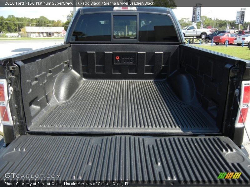 Tuxedo Black / Sienna Brown Leather/Black 2010 Ford F150 Platinum SuperCrew
