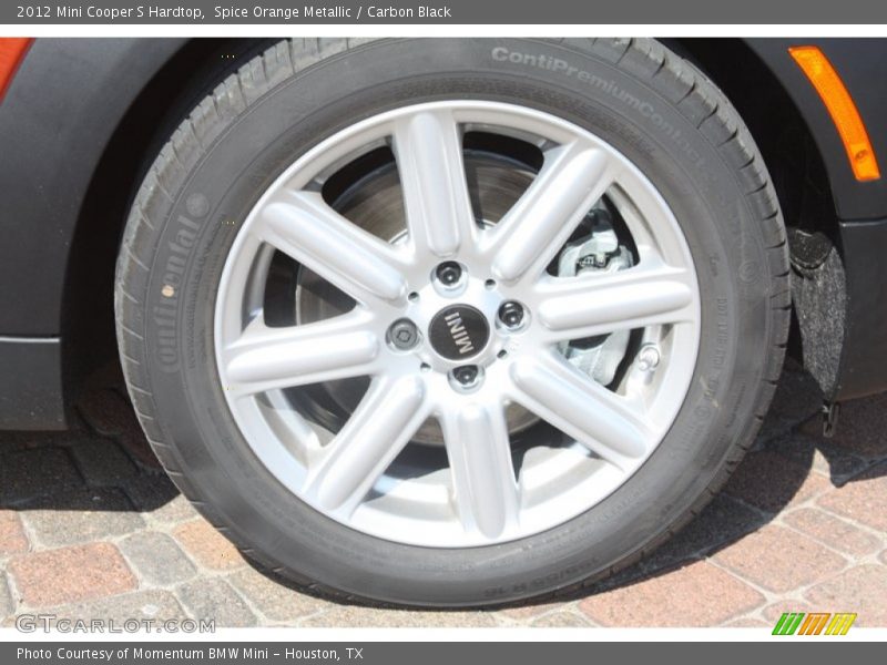 Spice Orange Metallic / Carbon Black 2012 Mini Cooper S Hardtop