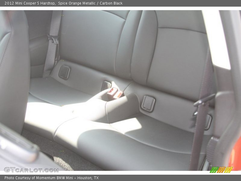 Spice Orange Metallic / Carbon Black 2012 Mini Cooper S Hardtop