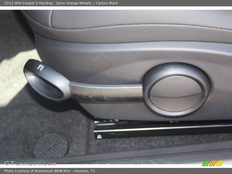 Spice Orange Metallic / Carbon Black 2012 Mini Cooper S Hardtop