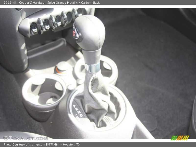 Spice Orange Metallic / Carbon Black 2012 Mini Cooper S Hardtop