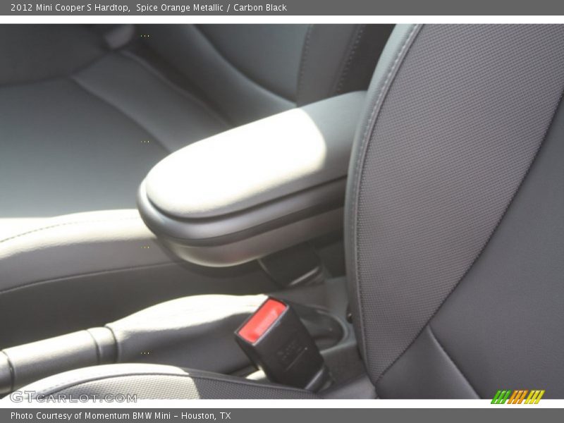 Spice Orange Metallic / Carbon Black 2012 Mini Cooper S Hardtop