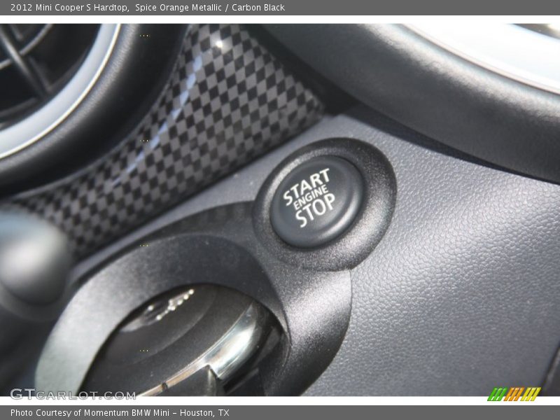 Spice Orange Metallic / Carbon Black 2012 Mini Cooper S Hardtop