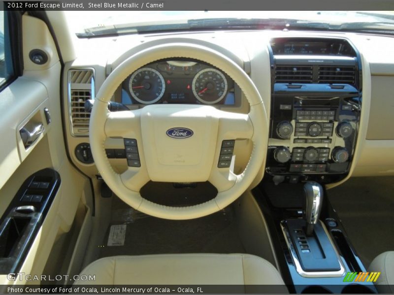 Dashboard of 2012 Escape Limited