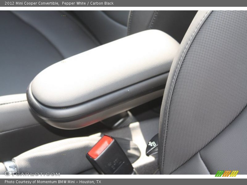 Pepper White / Carbon Black 2012 Mini Cooper Convertible