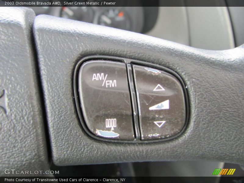 Silver Green Metallic / Pewter 2003 Oldsmobile Bravada AWD