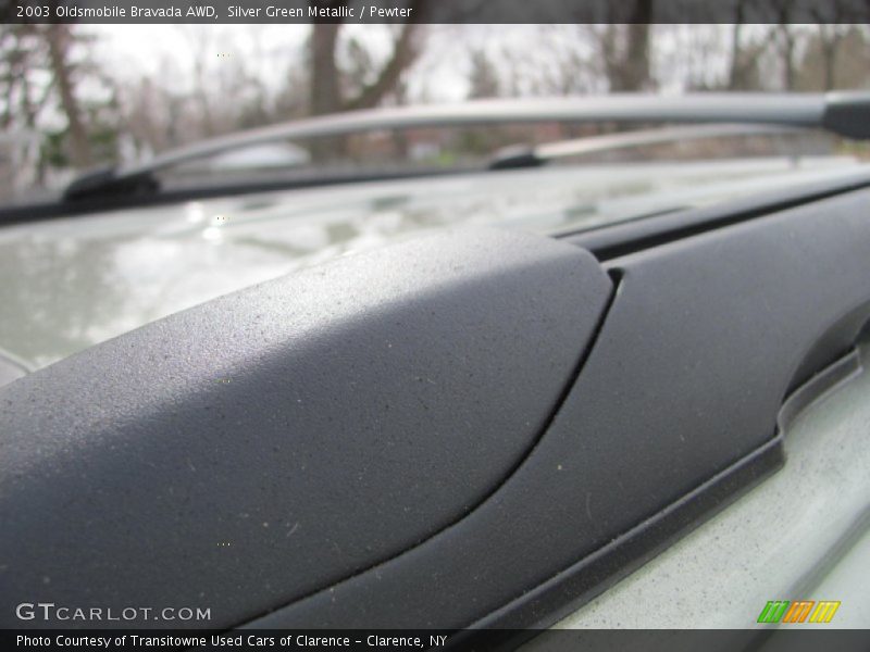 Silver Green Metallic / Pewter 2003 Oldsmobile Bravada AWD