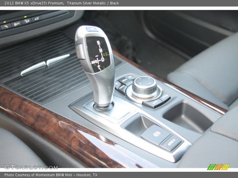 Titanium Silver Metallic / Black 2012 BMW X5 xDrive35i Premium