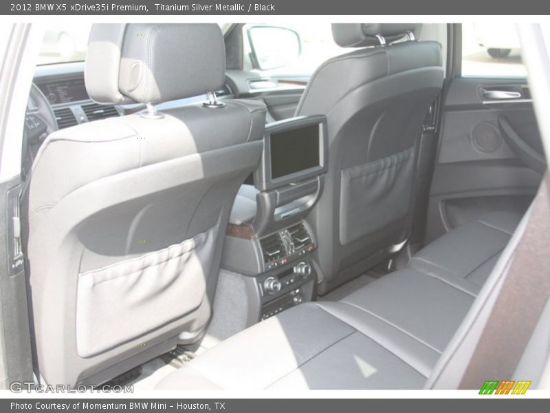 Titanium Silver Metallic / Black 2012 BMW X5 xDrive35i Premium