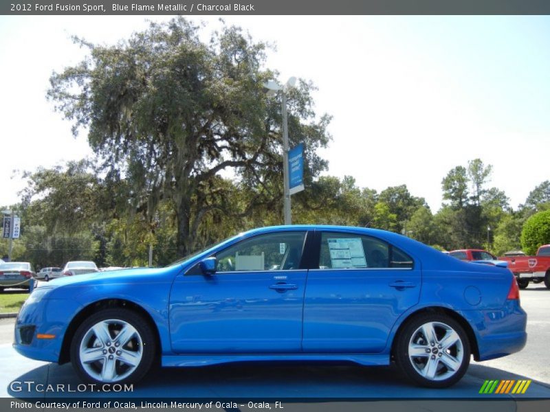  2012 Fusion Sport Blue Flame Metallic