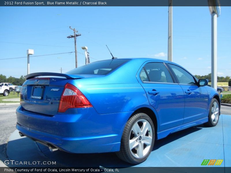  2012 Fusion Sport Blue Flame Metallic