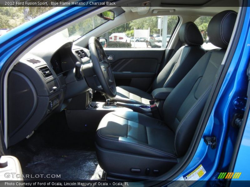  2012 Fusion Sport Charcoal Black Interior
