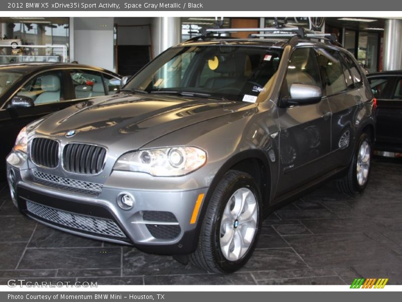 Space Gray Metallic / Black 2012 BMW X5 xDrive35i Sport Activity