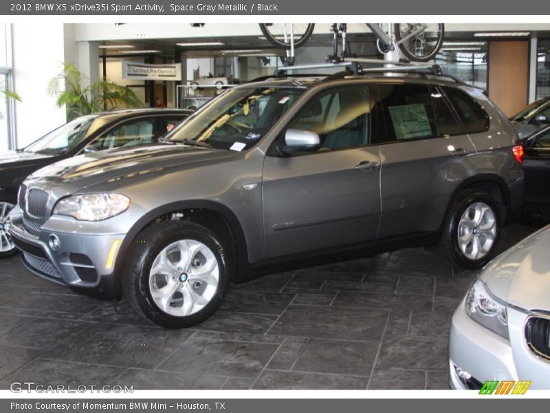 Space Gray Metallic / Black 2012 BMW X5 xDrive35i Sport Activity