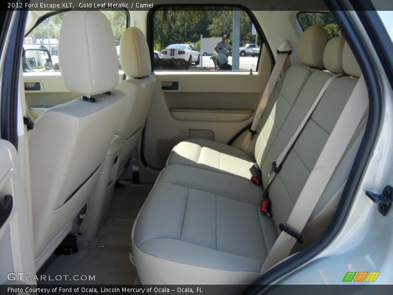 Gold Leaf Metallic / Camel 2012 Ford Escape XLT
