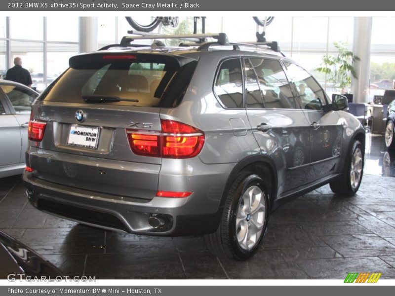 Space Gray Metallic / Black 2012 BMW X5 xDrive35i Sport Activity