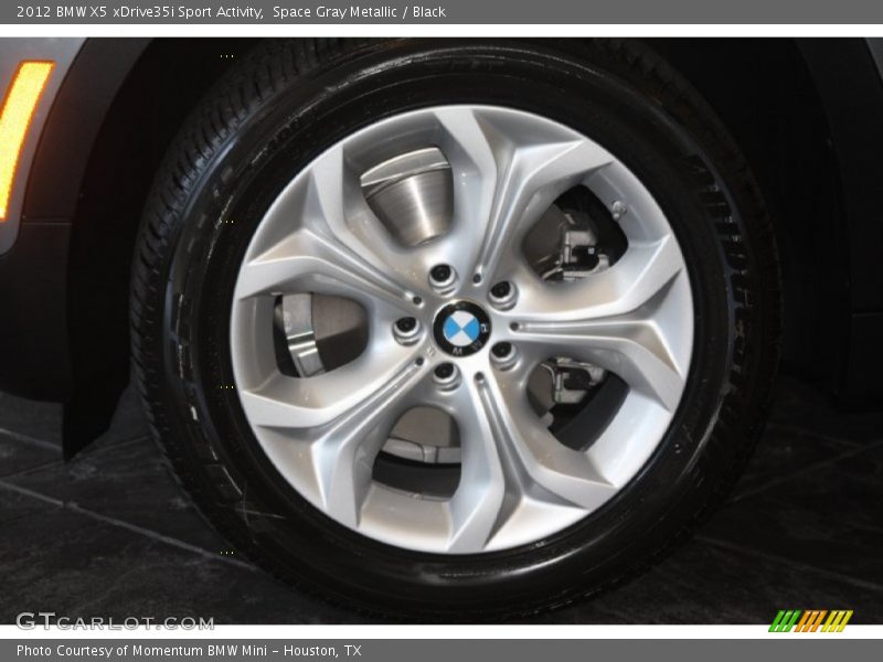 Space Gray Metallic / Black 2012 BMW X5 xDrive35i Sport Activity