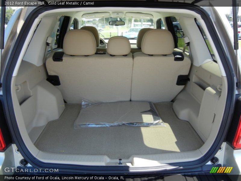 Gold Leaf Metallic / Camel 2012 Ford Escape XLT