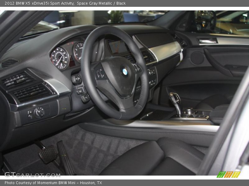 Space Gray Metallic / Black 2012 BMW X5 xDrive35i Sport Activity
