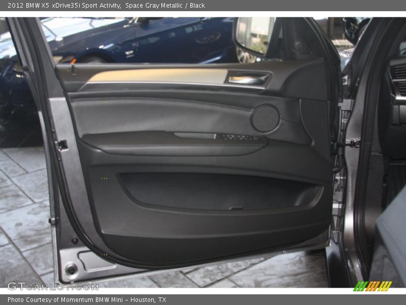 Space Gray Metallic / Black 2012 BMW X5 xDrive35i Sport Activity