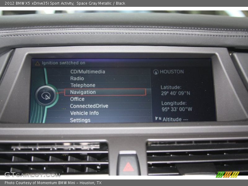 Space Gray Metallic / Black 2012 BMW X5 xDrive35i Sport Activity