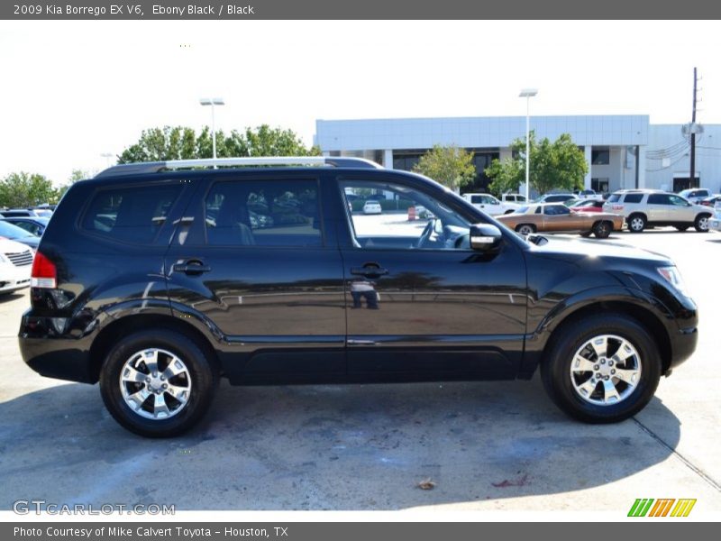 Ebony Black / Black 2009 Kia Borrego EX V6