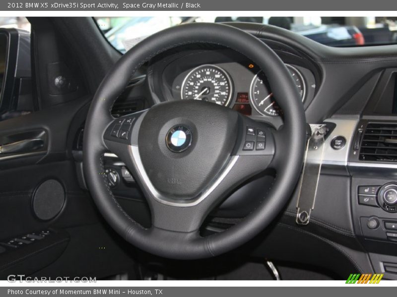 Space Gray Metallic / Black 2012 BMW X5 xDrive35i Sport Activity
