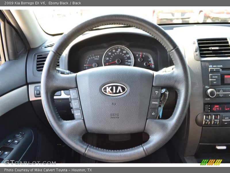 Ebony Black / Black 2009 Kia Borrego EX V6